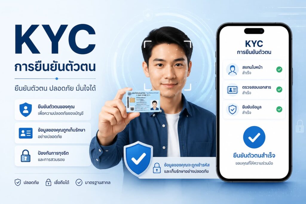 ยืนยันตัวตน KYC